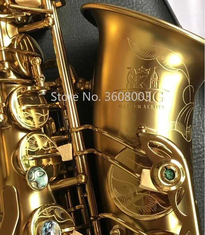 Konig саксофон Alto Mib Профессиональный мастерский состаренной серии имитация состаренной меди E плоский Sax