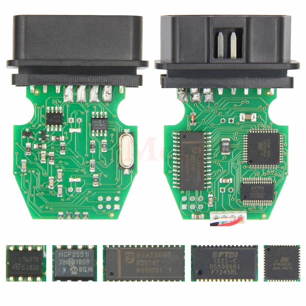 VAG CAN PRO V5.5.1 с FTDI FT245RL OBD2 диагностический интерфейс поддержкой ключа Can Bus UDS K Line USB