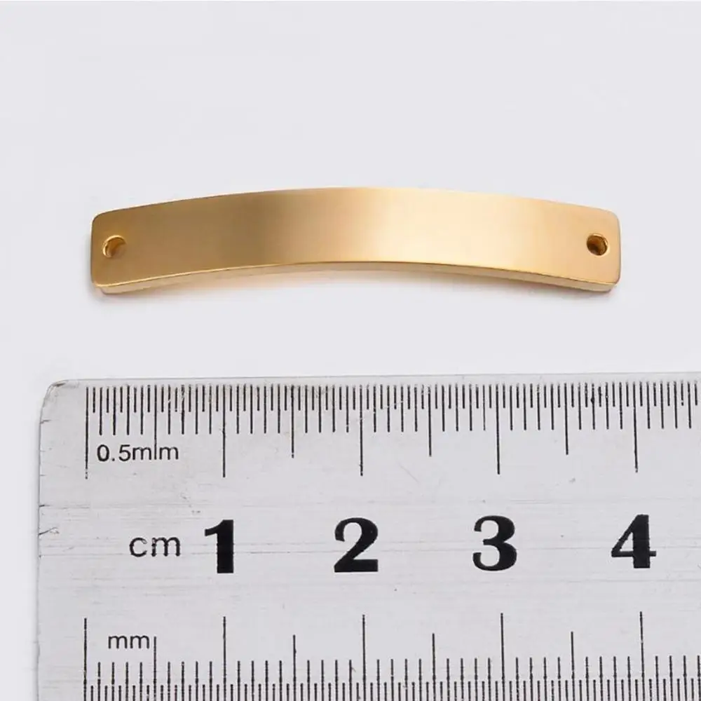 Прямая поставка 20 шт пустые ярлыки с именем из нержавеющей стали ID браслет