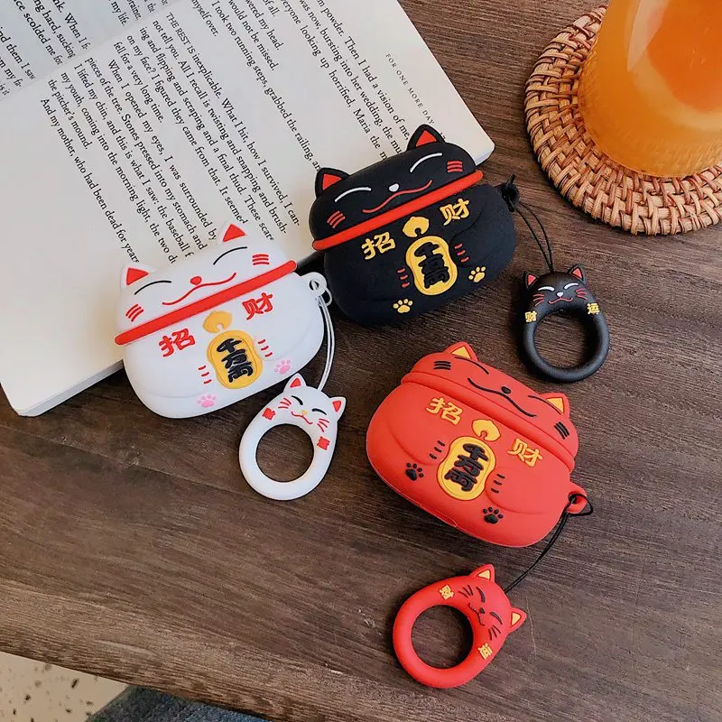 For Apple AirPods Pro Case Cartoon Cute Pattern box Shell Earphone Air pods 3 Cover soft Silicone Protective Fundas | Электроника