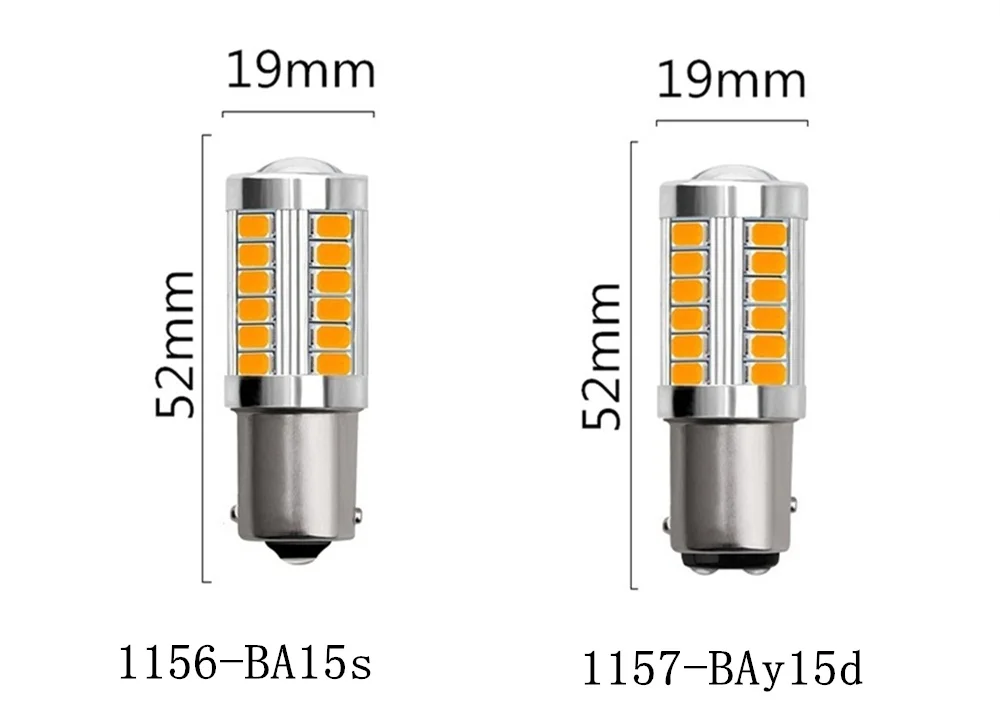Groleds 12V Светодиодная лампа Bombillas светодиодный светильник 12V Светодиодная лампа SMD 5730 лампочка светильник 1156 1157 Тормозной светильник s задний указатель поворота светильник
