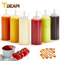 ydeapi plastic salad mustard kitchen accessories dressing squeeze convenience silicone bottle condiment decoration tools
