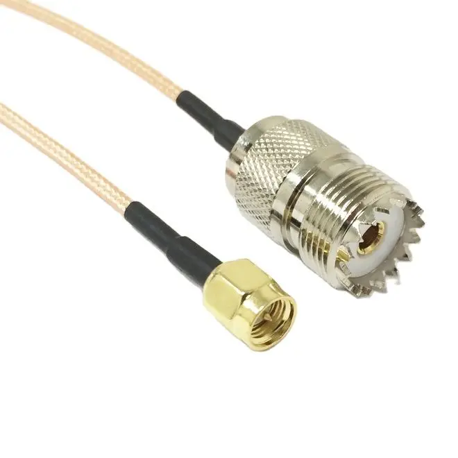 Новый кабель преобразования модема штекер SMA в гнездо УВЧ разъем RG316 15 см