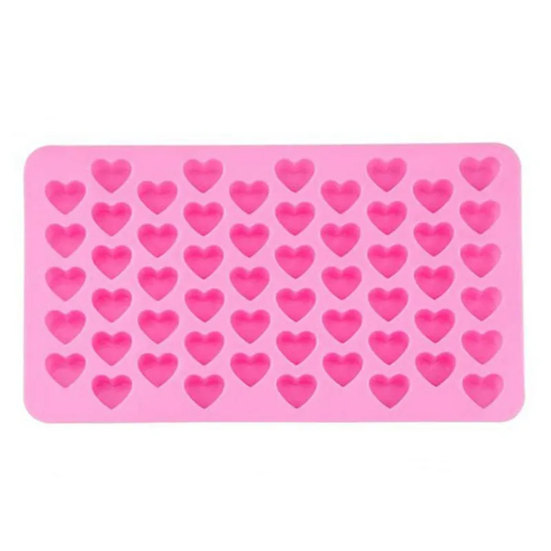 DIY силиконовые формы 55 решеток многофункциональные сердце шоколадный кубик льда