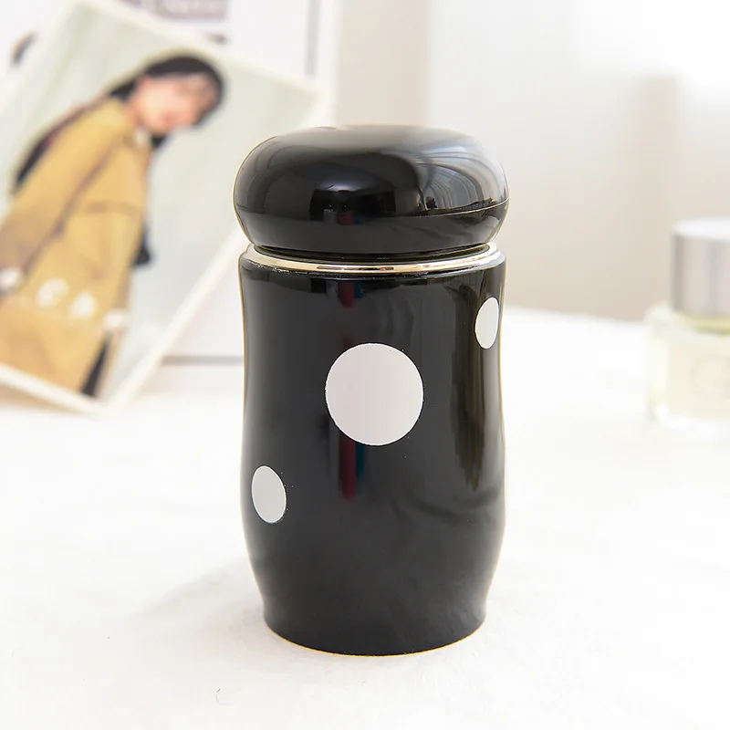 Термос из нержавеющей стали мультяшный термос в виде гриба миниатюрная