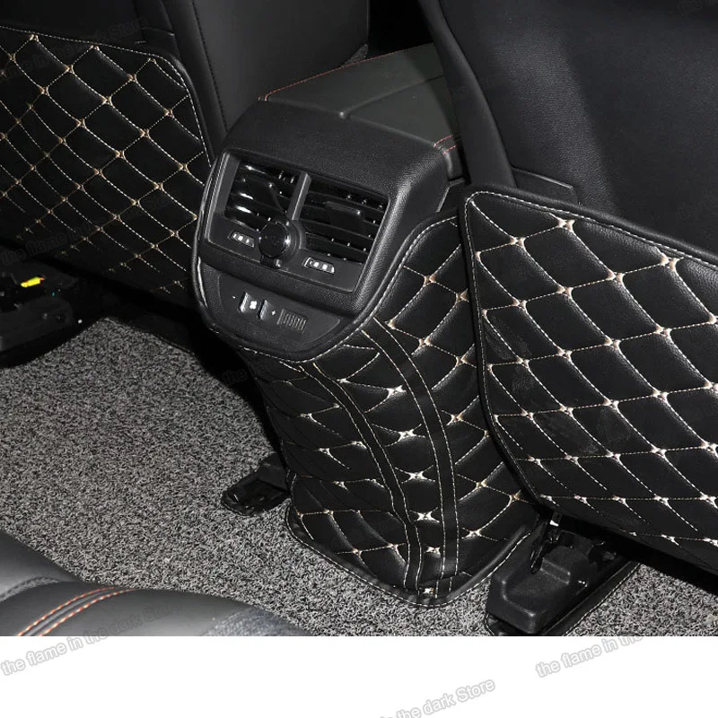 Кожаный коврик Lsrtw2017 для заднего сиденья автомобиля противоударный Peugeot 5008 3008 2019