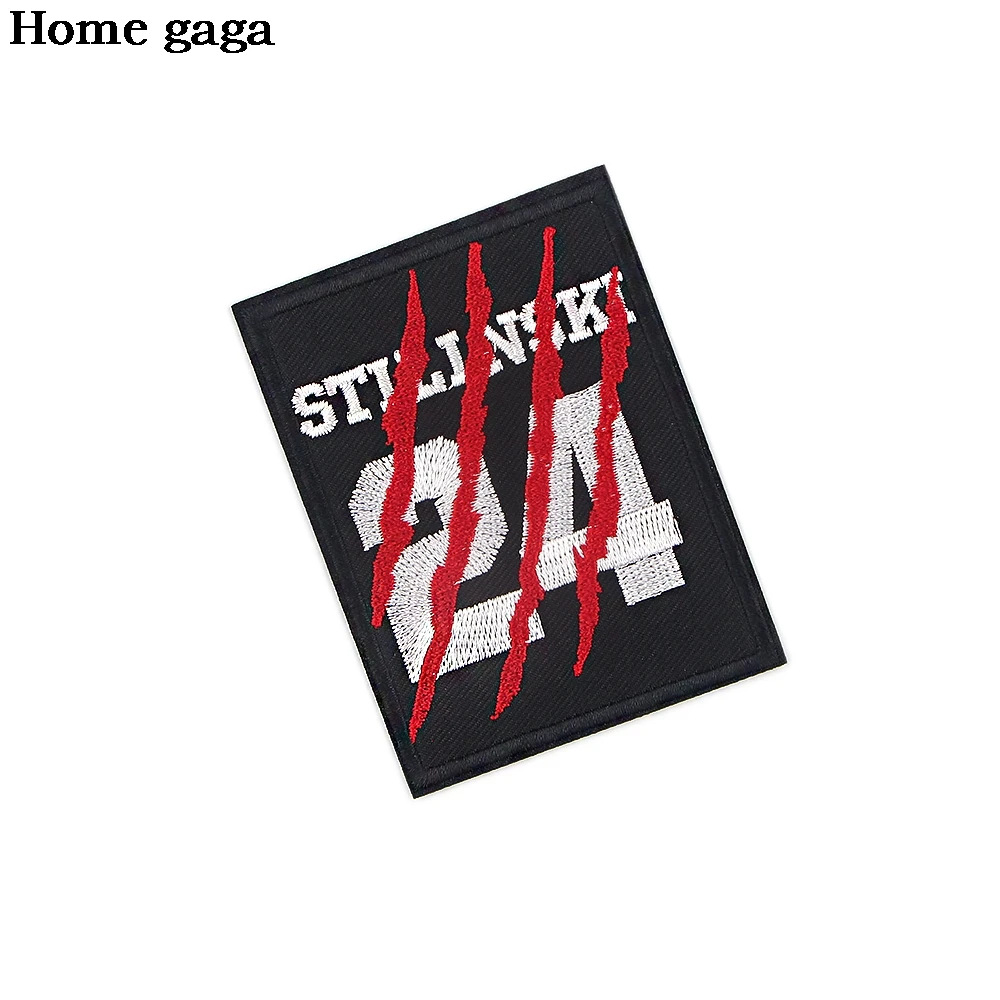 

D2964 Homegaga Teen Wolf Patches for Clothing Iron on Embroidered Sew Applique tv Patch Fabric Badge DIY Apparel Accessories