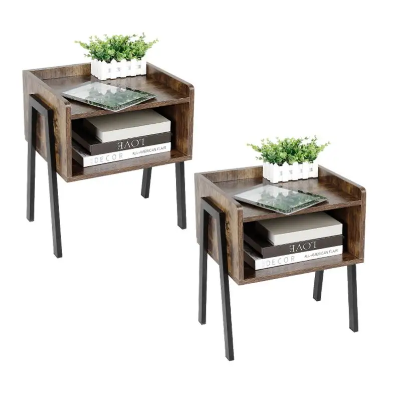 Лидер продаж прикроватный столик тумбочка Современная кофейная для хранения