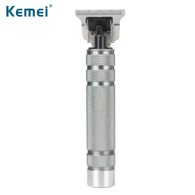 Kemei электрическая машинка для стрижки волос масляная голова гравировка