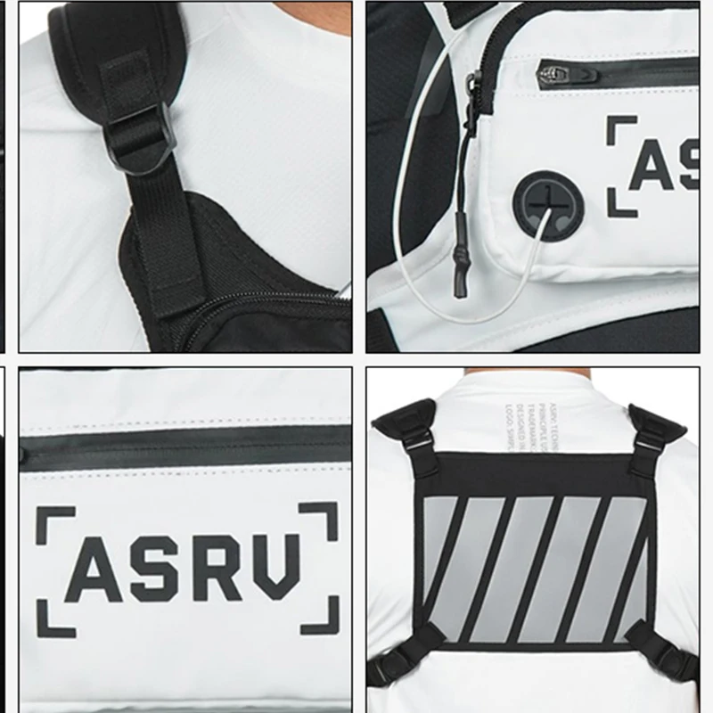 Спортивная мужская нагрудная Сумка Многофункциональная Водонепроницаемая тактическая сумка с карманами уличная сумка для мобильного телефона маленький тактический рюкзак Новинка