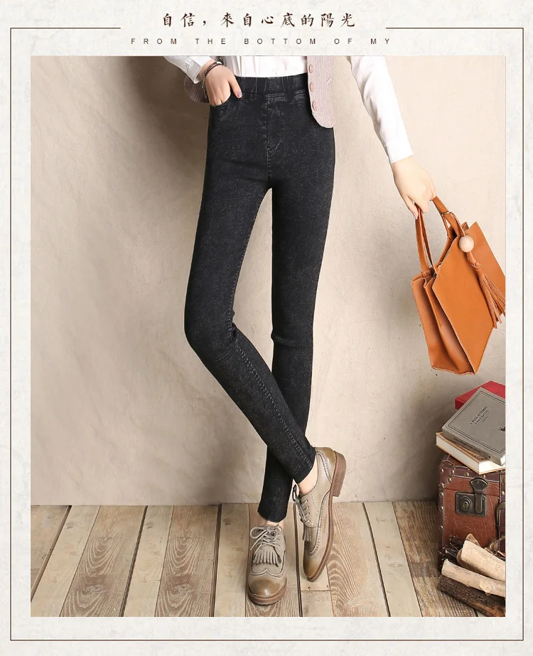 

Large Size S-6XL Trousers For Women Winter high waist skinny slim Womens Pants Female Stretch Pencil Pant Pantalon Femme