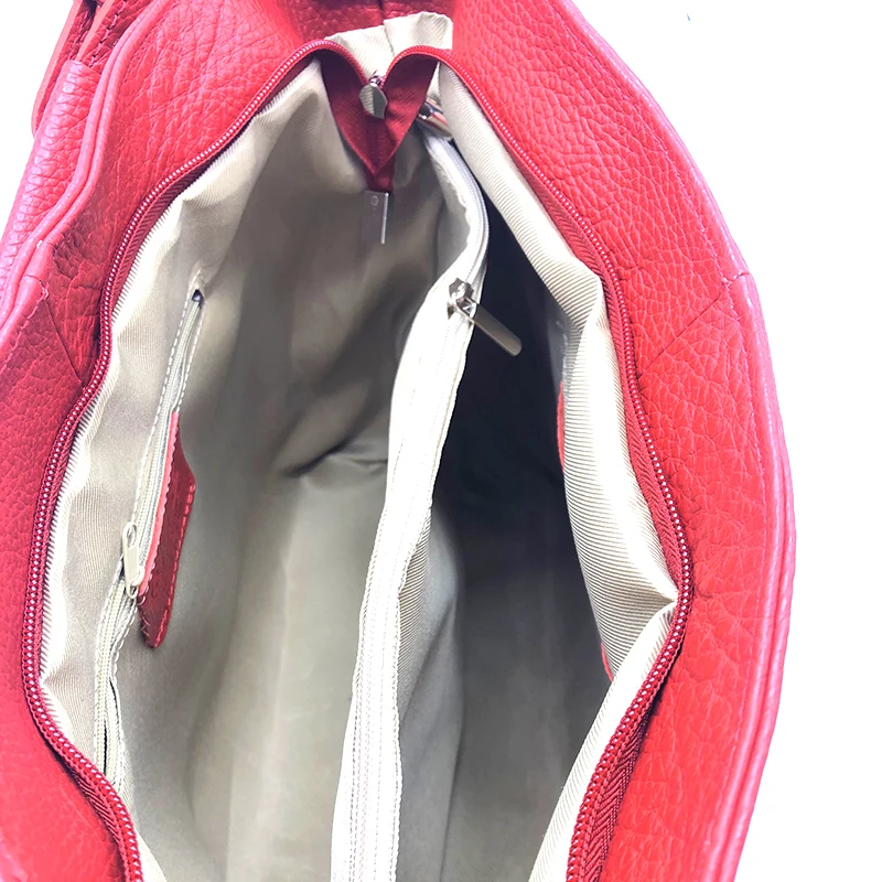 Женская сумка из натуральной кожи JUICE Сделано в Италии через плечо мягкая кожа