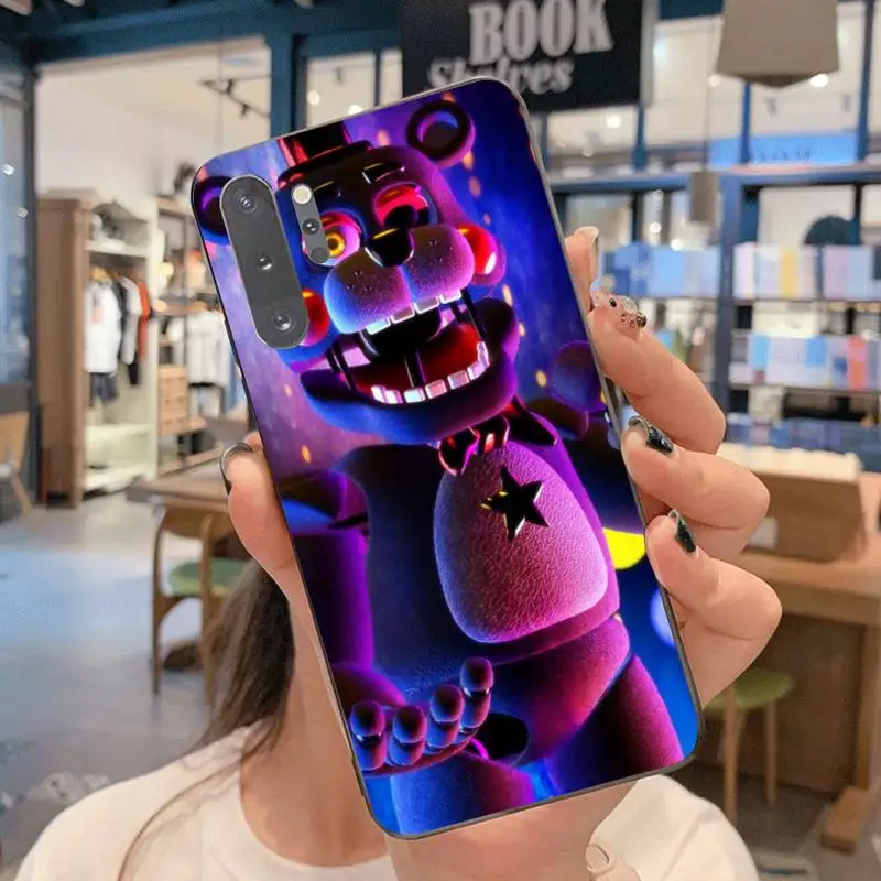 SFM Fnaf АНИМАТРОНИКА аниме чехол для телефона Samsung Galaxy Note20 ultra 7 8 9 10 Plus lite J7 J8 2018
