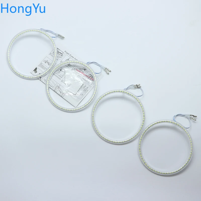 

Для Volkswagen VW Passat B6 Magotan 2006-2010 супер яркий белый цвет 3528 SMD светодиодный комплект Angel Eyes дневные ходовые огни DRL