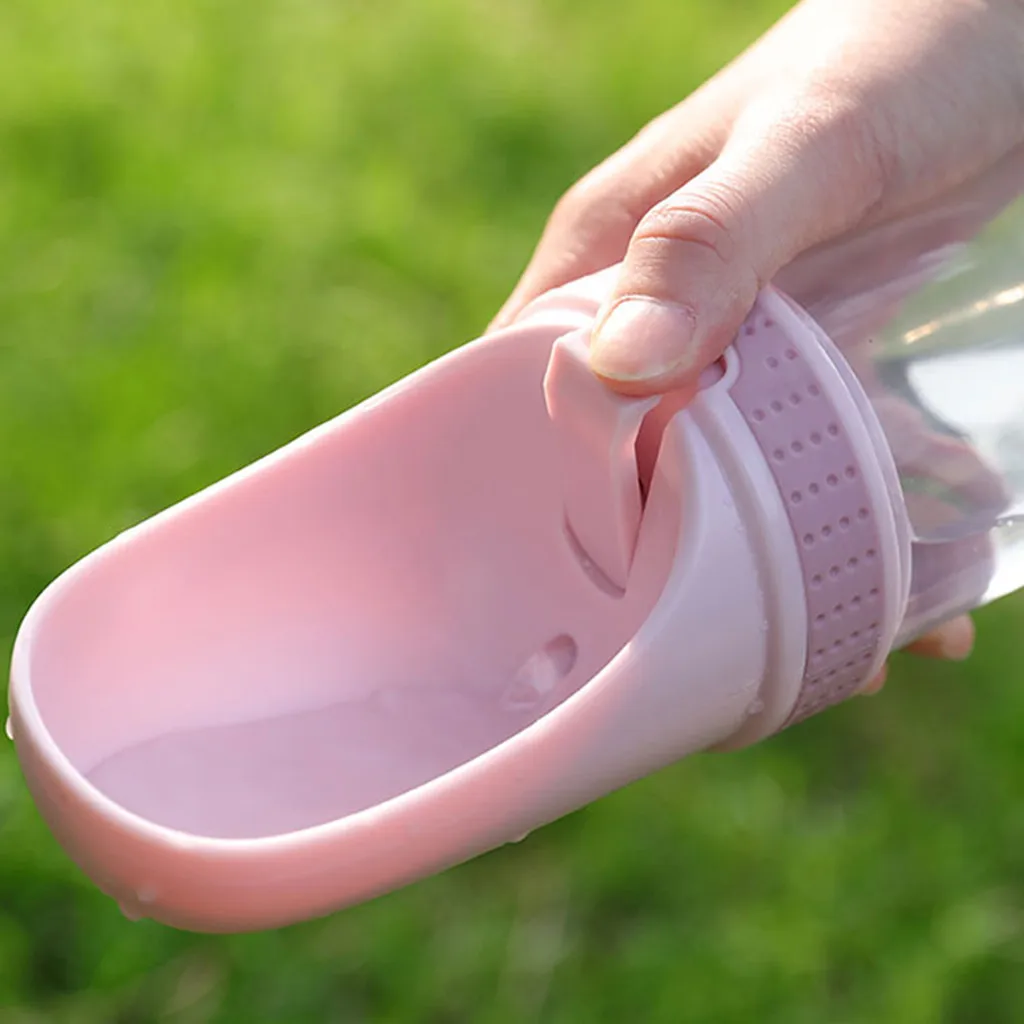 Бутылка для собак Pet Travel Portable Drinking Fountain Outdoor Accompanying Cup Feeder Perro On