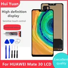 Дисплей для Huawei Mate 30, ЖК-дисплей, сенсорный экран, дигитайзер, зеркальная деталь для замены экрана Mate 30, без отпечатков пальцев