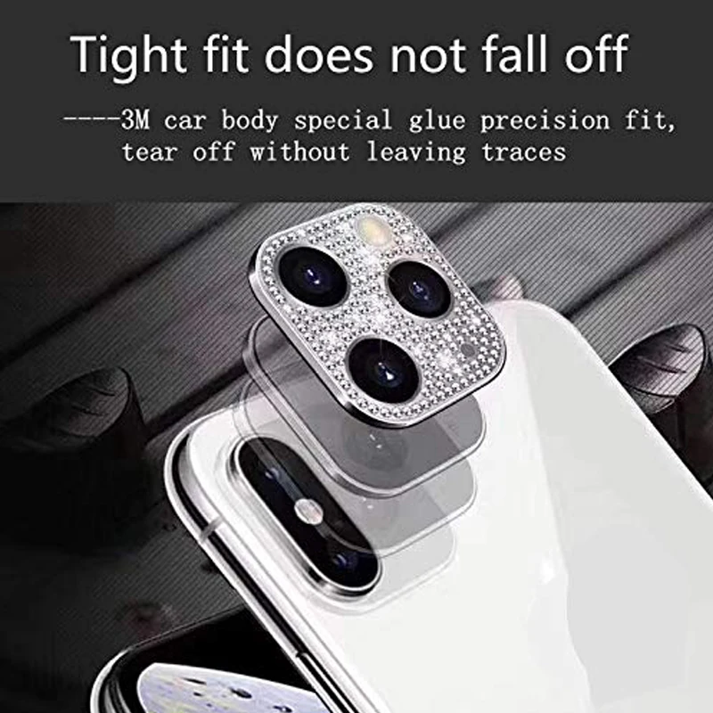 Case For iPhone XS MAX XR X Seconds Change To 11 Pro Max Inlaid Rhinestone Camera Cover Etui Telephone Lentille Coque | Мобильные