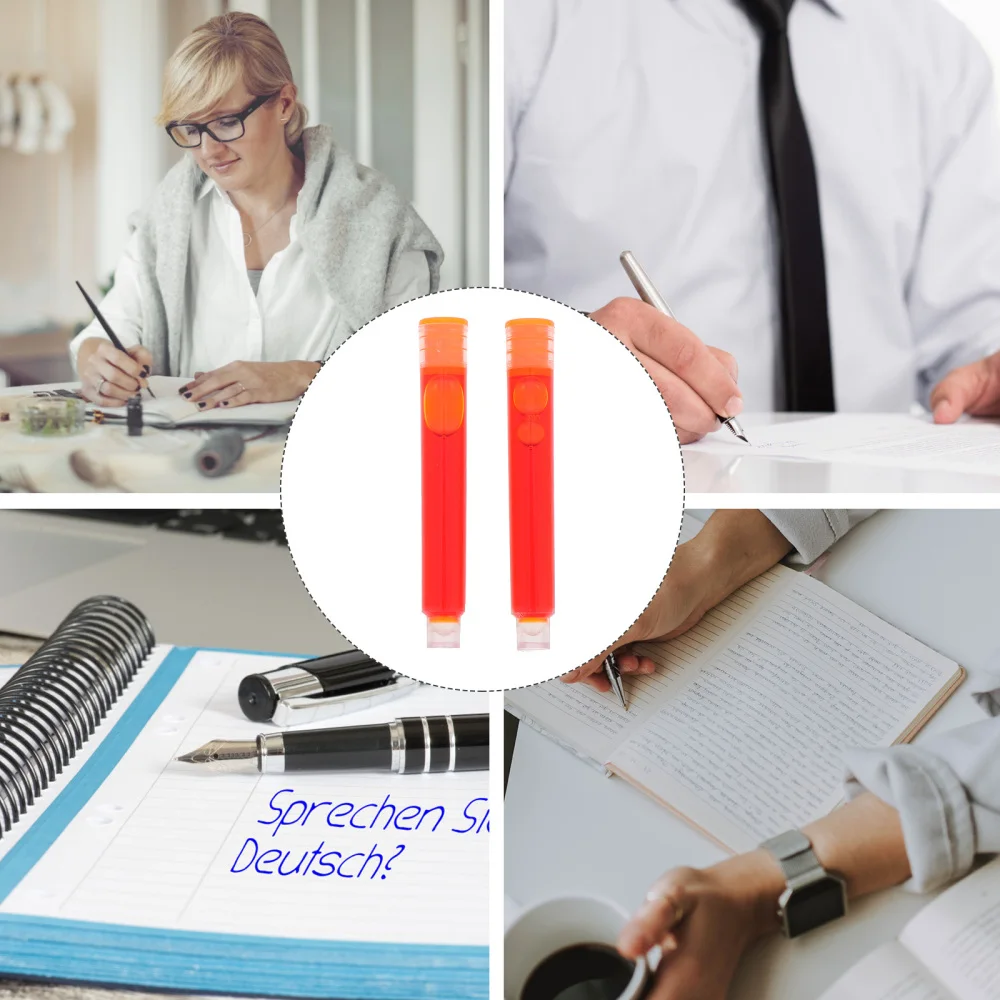 

50pcs Erasable Ink Cartridge Refill Disposable Durable Fountain Drawing Pen Ink