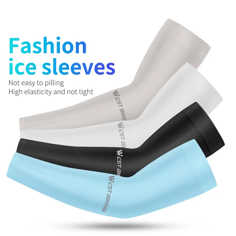 

Unisex Cooling Arm Sleeves Elbow Cover Cycling Run Fishing UV Sun Protection Women Cool Arm Sleeves Bike Accessories