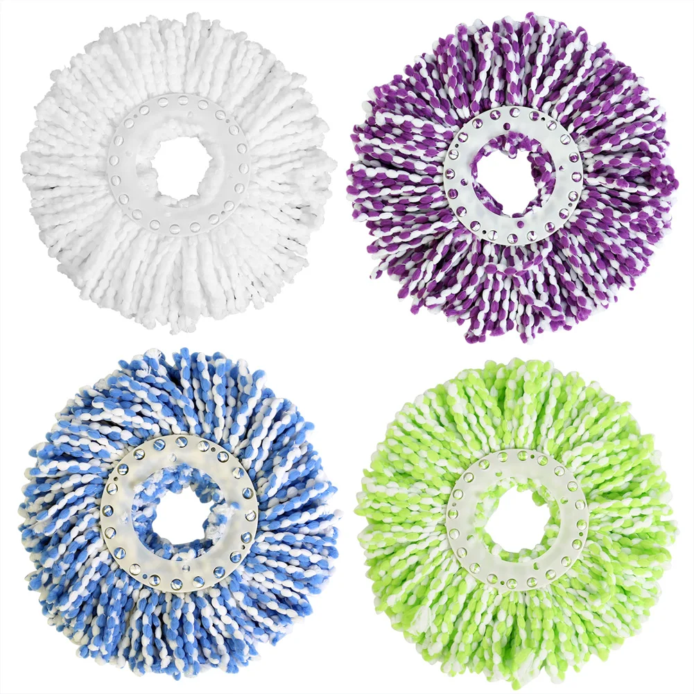 

Spinning Mops Head Microfiber Refill Magic Rotating 360 Mop for Cleaning