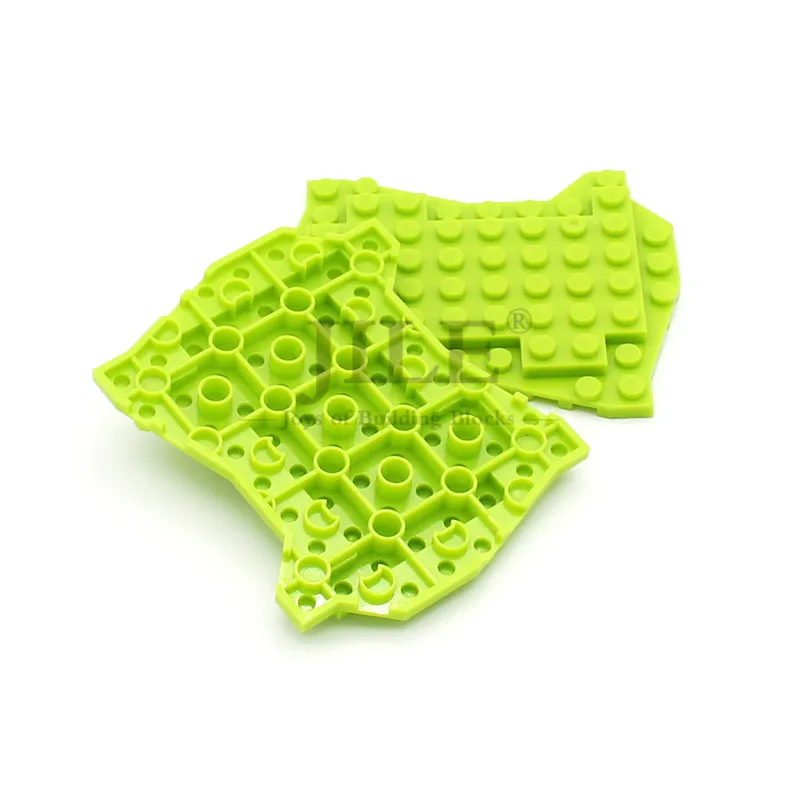 4 шт. MOC нижняя пластина для растений 8x10 Lrregular строительные блоки кирпичи