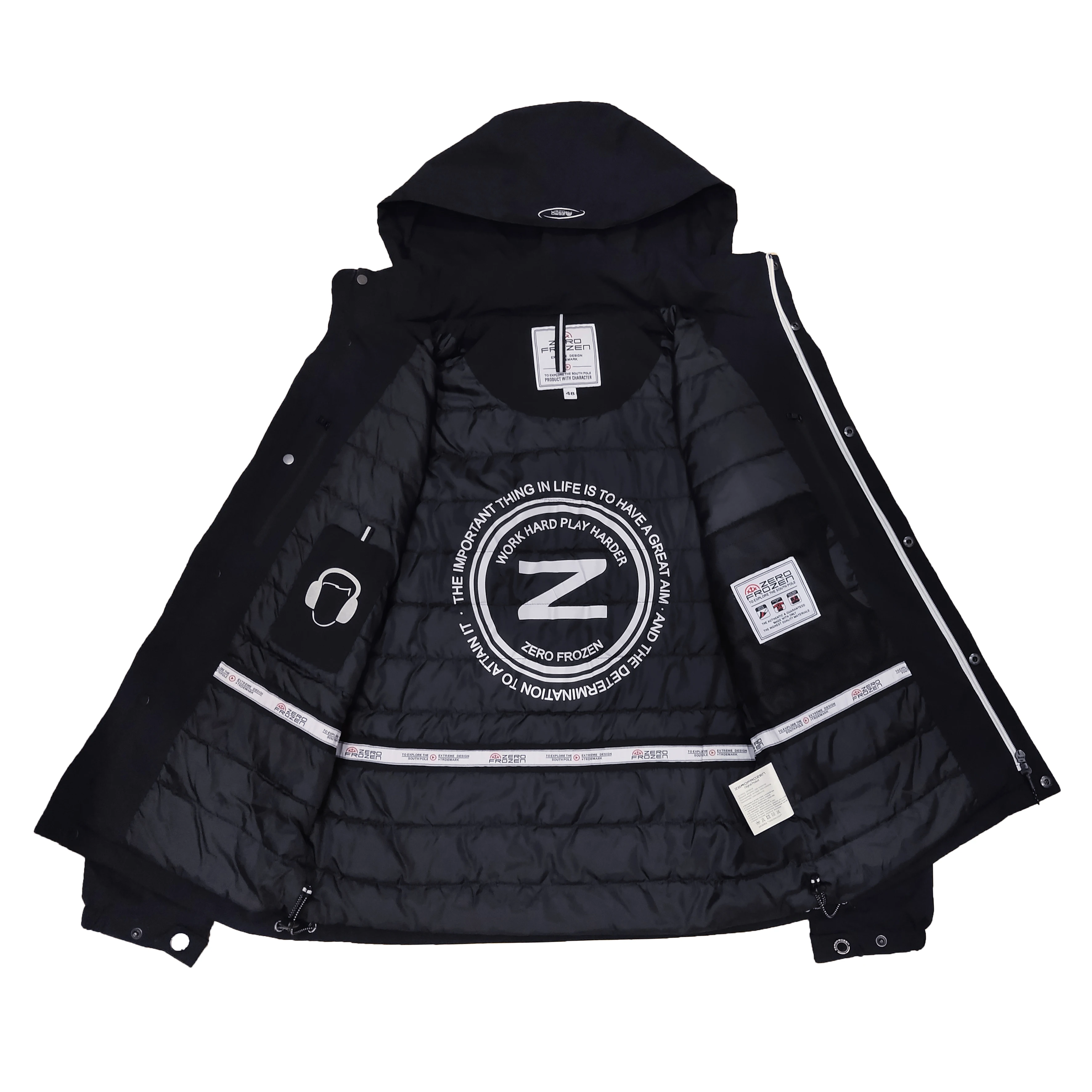 2019 Новинка Мужская Куртка Осенняя Теплая Стеганая Синтепон Высокая Качественная