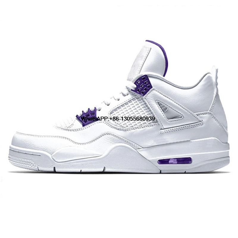 

2020 New Court Purple Red Green Carnival Fashion 4s Mens Basketball Shoes Cactus Jack 4 Black Cat 2020 Sports Mens Trainers