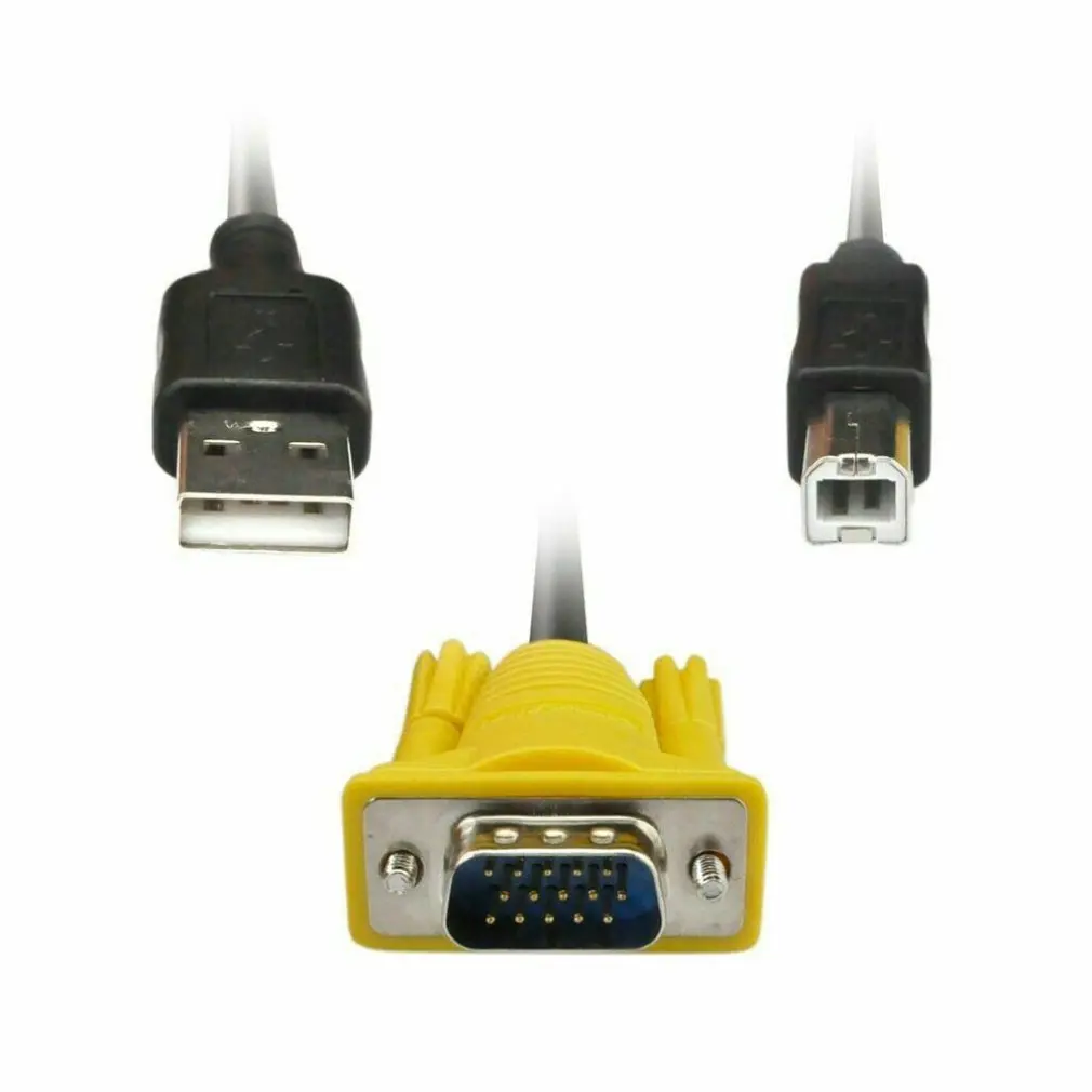 Ingelon KVM переключатель vga кабель высокого качества USB 2 0 сплиттер коробка для ключа