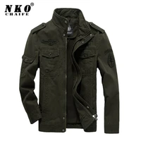 chaifenko cotton military jacket men 2020 bomber soldier ma 1 style army jackets coat men casual pilot tactics jacket men m 6xl