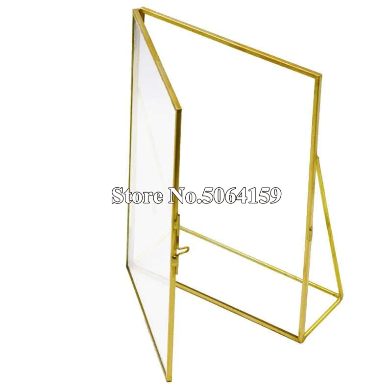 Набор из 4 античных латунных фоторамок для семейного портрета Современная