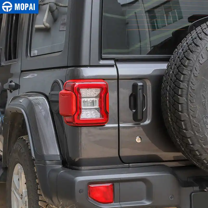 Автомобильные наклейки MOPAI для Jeep Wrangler JL 2018 + автомобильная задсветильник РА