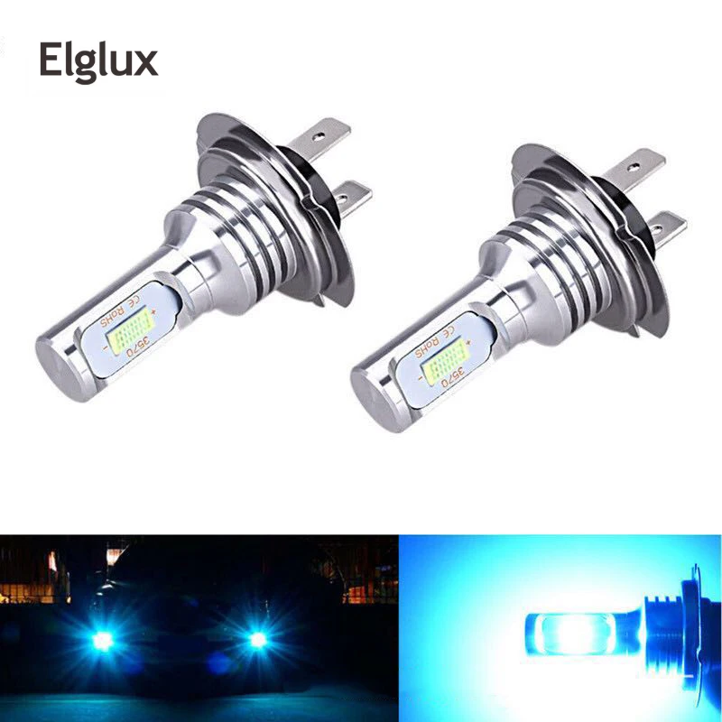 

2x H7 H8 H11 9005 HB3 9006 HB4 H1 H3 H4 LED Car Headlight Canbus External Led Bulb Car Led Fog Driving Lights Lamp Light Source