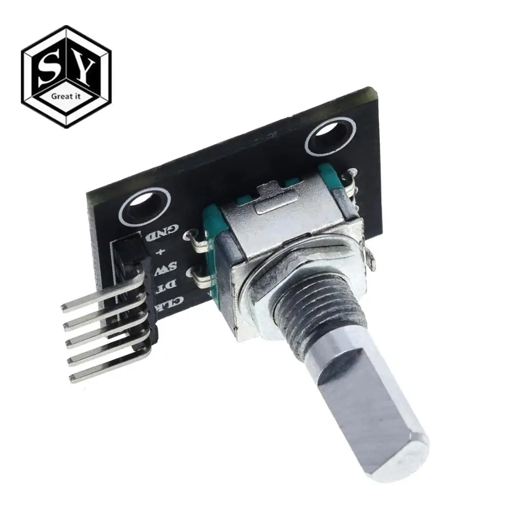 1 шт. поворотный модуль энкодера Grear IT на 360 градусов для Arduino плата разработки