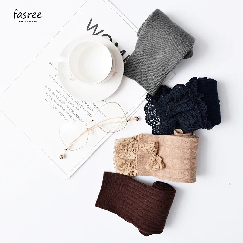 2020 г. Модные сексуальные женские чулки кружевные длинные хлопковые носки до