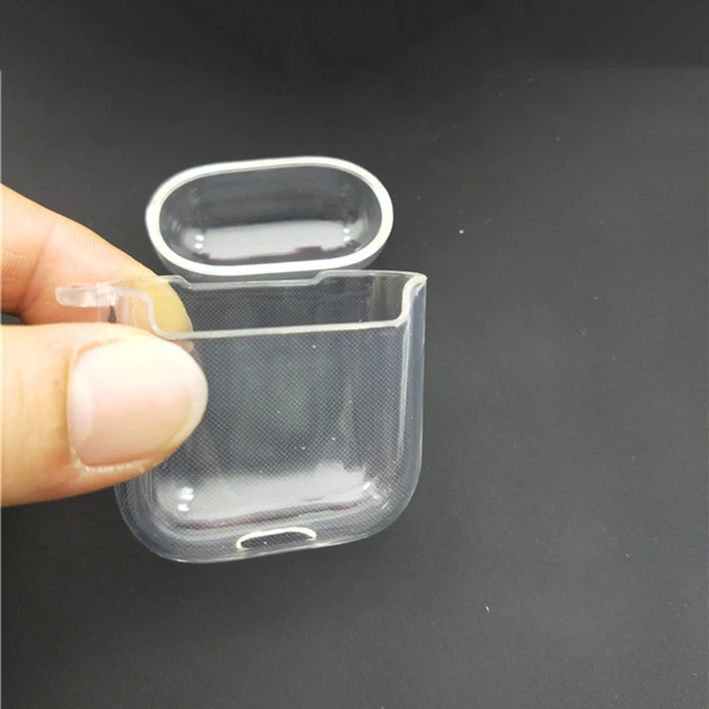 Япония 3D бутылка для напитков pocari пот чехол для Airpods 2 1 Забавный противоударный чехол беспроводной Bluetooth наушники силиконовый мягкий чехол - Цвет: clear