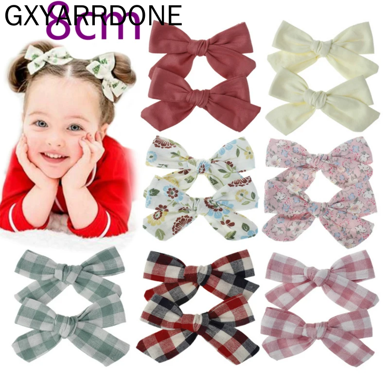 

Женские шпильки для волос в шотландскую клетку, шпильки для волос с бантом, украшения для волос, 2020