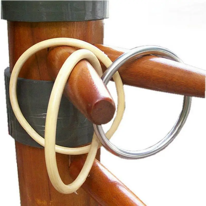 

10'' Wing Chun Chi Sau Sticky Rattan Kung Fu Ring for Traditional Martial Arts Bamboo Hand Wrist Strength Training Sports