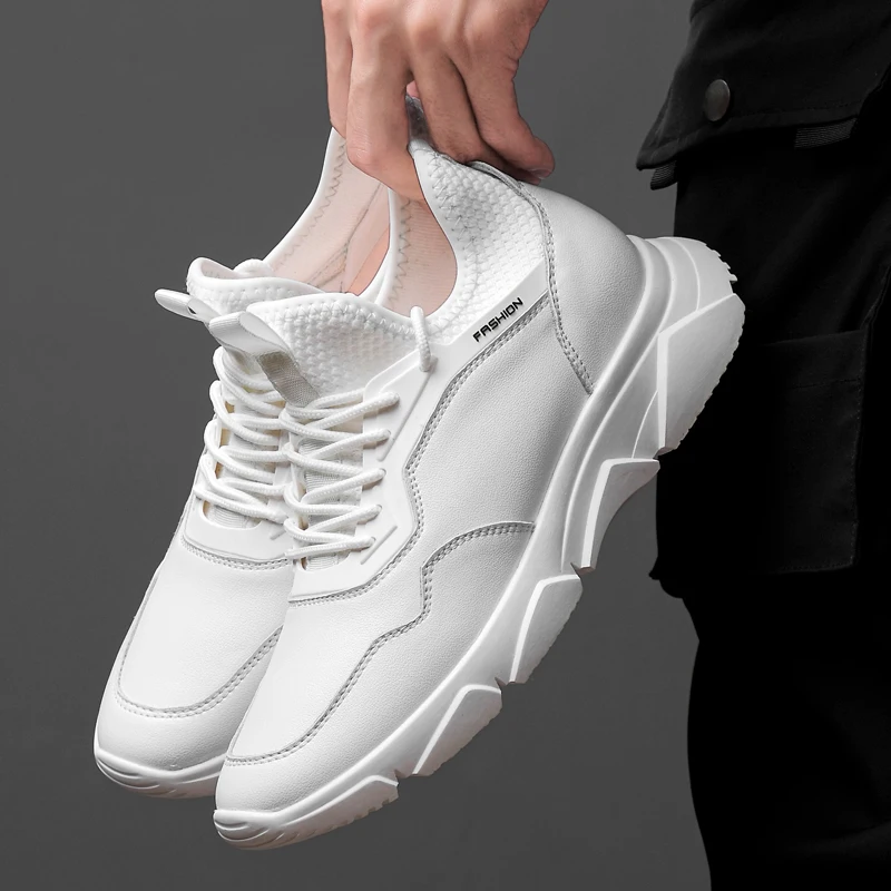 Высокие кроссовки Мужская официальная обувь 2019 Новая роскошная модная свадебная