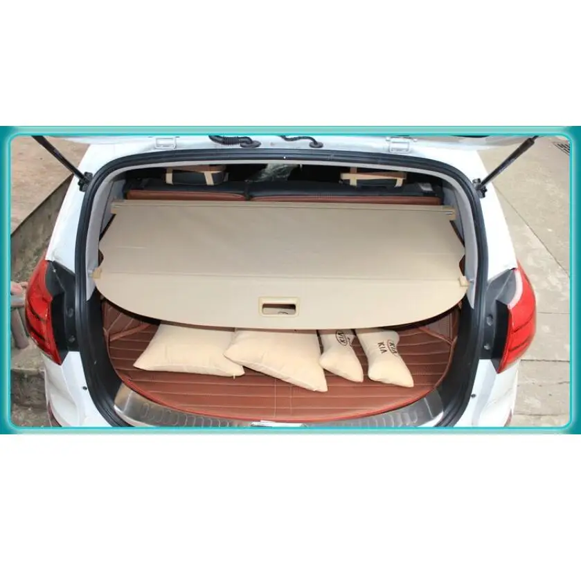 

For Car Rear Trunk Security Shield Cargo Cover For KIA SPORTAGE 2011 2012 2013 2014 2015 2016 2017 High Qualit Auto Accessories