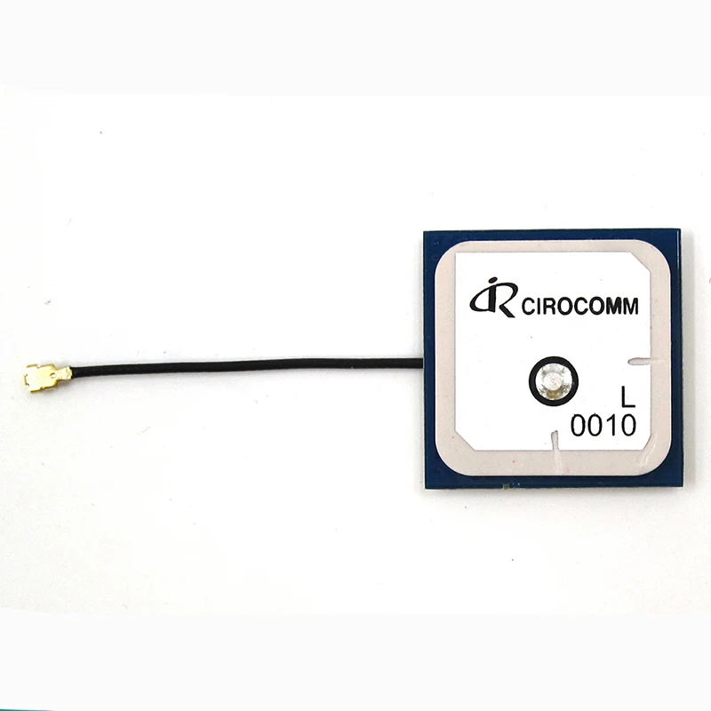 Двухрежимная антенна Cirocomm GPS GLONASS GNSS встроенная активная L1 band 32dbi gain разъем IPEX