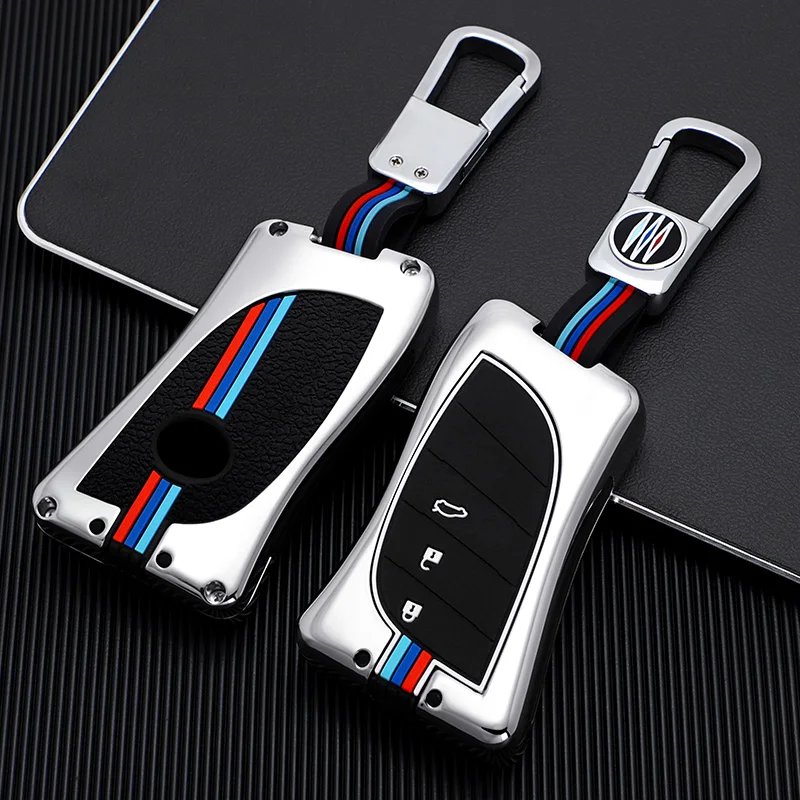

New Zinc Alloy Car Key Case For Lexus NX ES UX US RC LX GX IS GS RX 200 250h 350h LS 450h 260h 300h