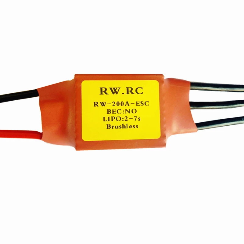Самозапуск RW.RC бесщеточный ESC 10A / 30A 60A 80A 125A 200A с платой драйвера без PWM для RC