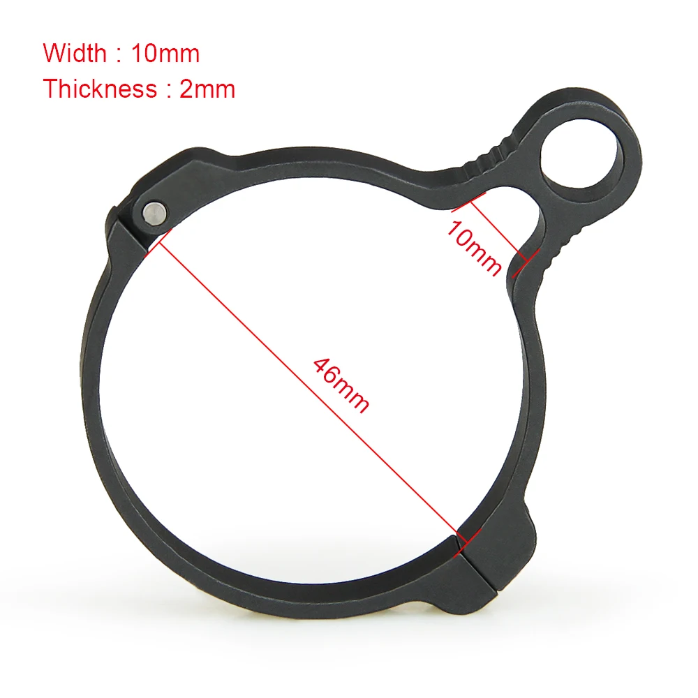 ET Dragon Aluminum Black Blue Color Tactical Switch View Throw Lever for Riflescopes HS33-0132C