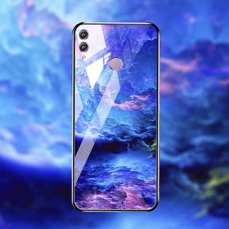 M078 Чехол для телефона для huawei Honor 10 Lite чехол Coque для huawei Honor 9 Lite Play 8A 8C 8s 7A 7C Pro 8x Max протектор из закаленного стекла Стекло бампер - Цвет: M078