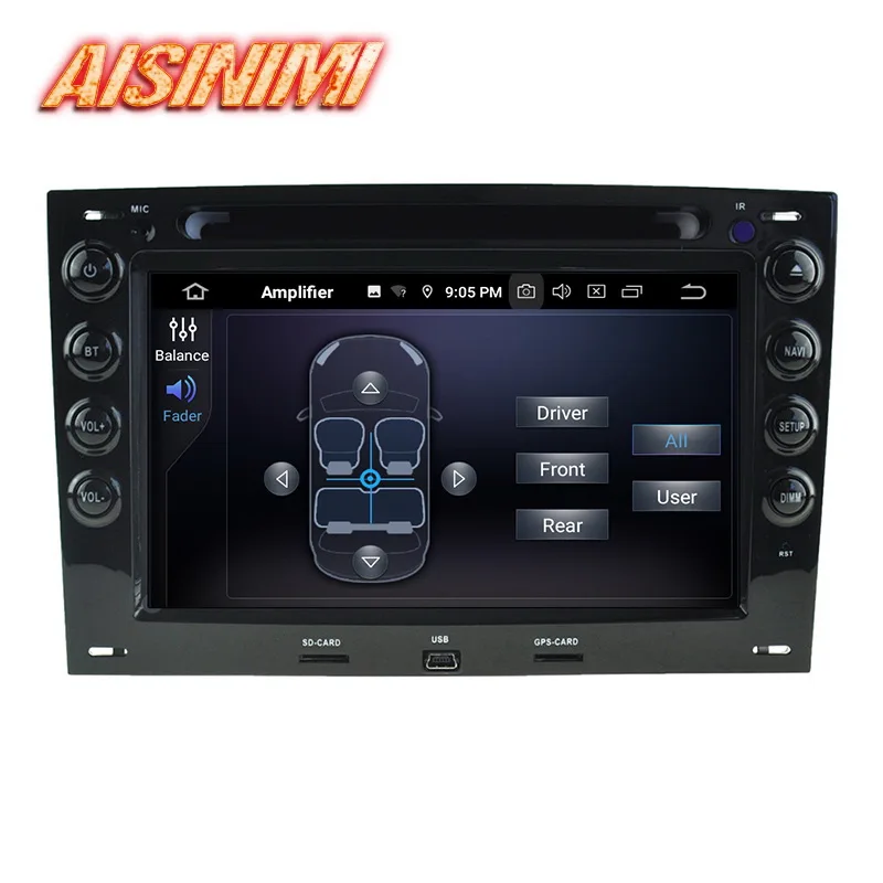 Aisinimi Android 10 для Renault Megane (2003 2008) автомобильный Dvd плеер стерео монитор все в