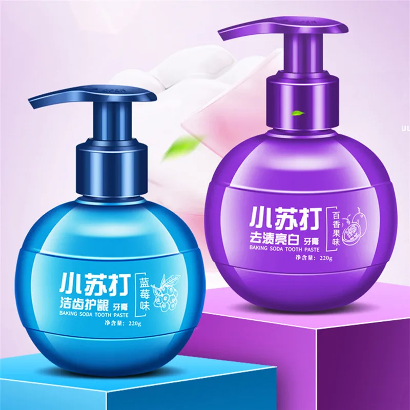 220 г мгновенное Очищение интенсивное удаление пятен отбеливание зубной пасты