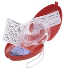 Профессиональная Первая помощь, дыхательная маска для СЛР защита спасателей, искусственное дыхание, многоразовые инструменты с односторонним клапаном