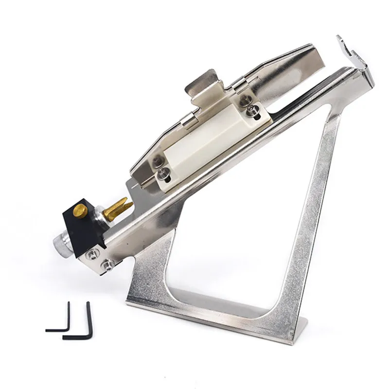 Регулируемая Флетчинг джиг прямой спиральный инструмент с зажимом для DIY