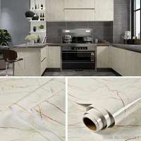pvc self adhesive waterproof marble contact wallpaper bathroom kitchen dining table furniture countertop decorative wall sticker