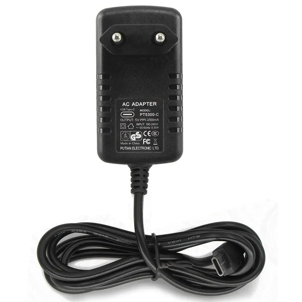 Raspberry PI 4 Модель B 5V3A 5 V/3A 3000mA адаптер питания usb type-C зарядное устройство Блок питания импульсный разъем